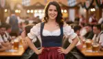 Die Carmenbluse zum Dirndl: Stilvoll kombiniert