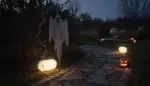Gruseliges Licht: Bewegungsmelder für Halloween