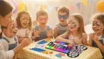 Kinderschminke für ein sicheres Karnevalsfest