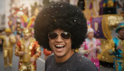 Afro-Perücke: Volumen für Ihren Karnevals-Look