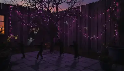 Halloween Lichterketten Outdoor: So wird Ihr Garten zur Gruselzone