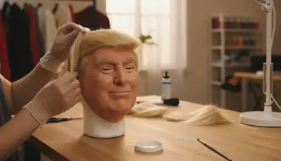 Latexmasken realistisch gestalten: Haarintegration