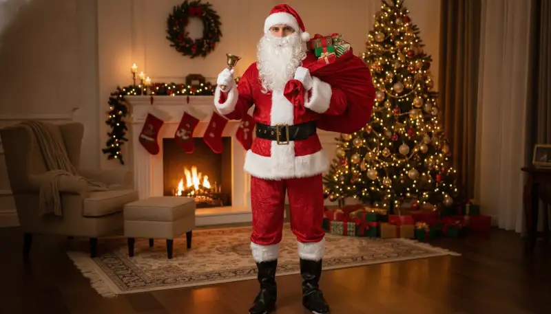 Der perfekte Weihnachtsmann-Auftritt