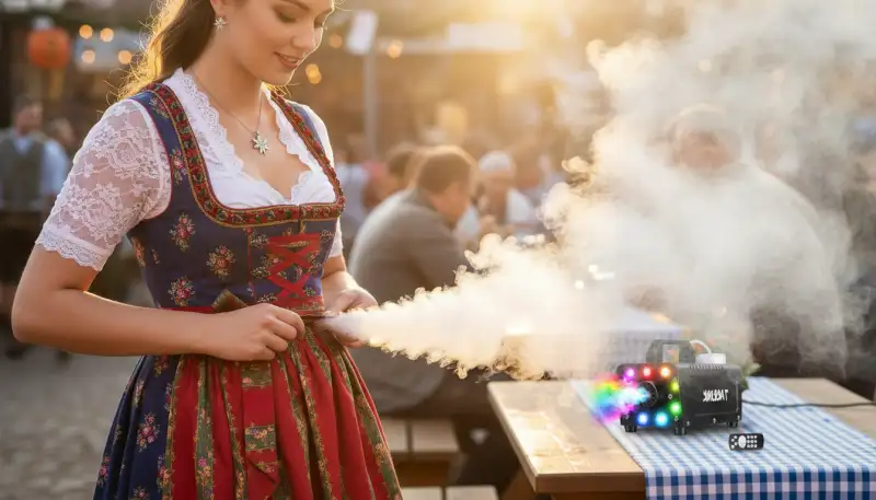 Dirndl Schürze binden: So geht's