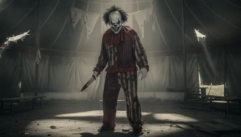 Ihr Horror Clown Kostüm Herren IT