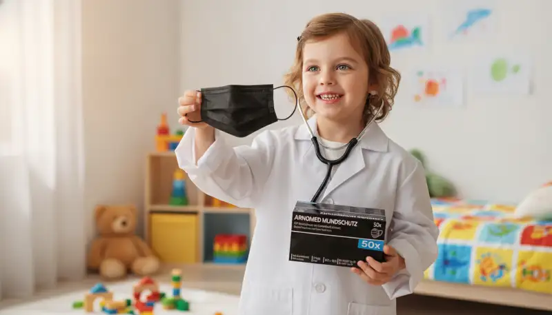 Kleine Mediziner: Das Arzt Kostüm für Kinder