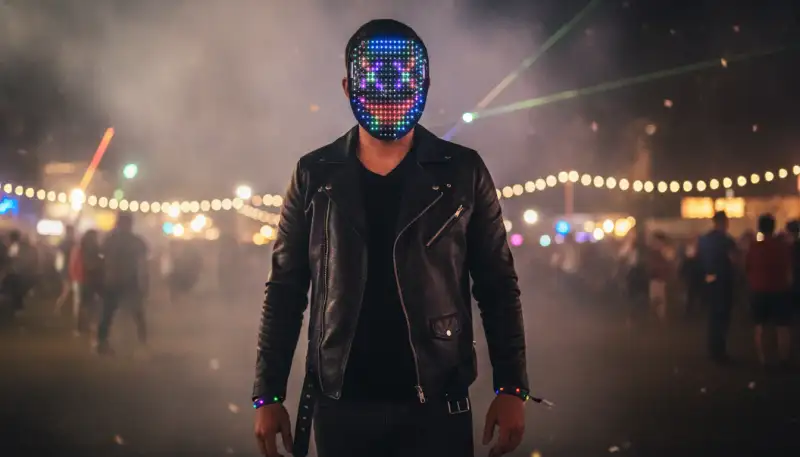 Leuchtmaske: Ihr Kostüm zum Strahlen bringen